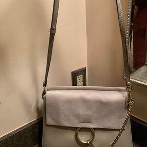 LIKE BRAND NEW CHLOE “ FAYE” LEATHER HANDBAG
